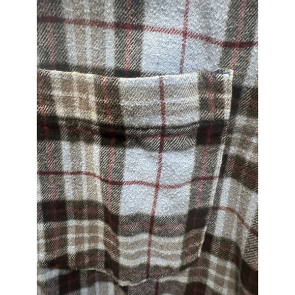 Wild Fable Blue Plaid Flannel‎ Shirt Jacket XS Pockets 100% Cotton - Picture 2 of 6